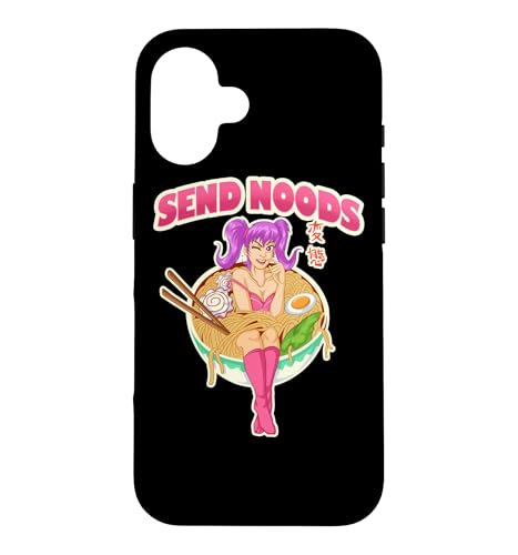 Noodle Lovers Waifu Otaku Send Noods | Noodles Case for iPhone 16
