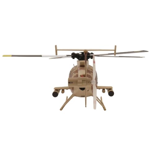 Image of RC ERA C184 MD500 100 Size RC Helicopter 4CH, 6-Axis Gyroscope RTF With Optical Sensor & Upgraded Transmitter - Remote Control Electric Helicopter Outdoor For Adults & Beginners (ERA-C184S-SY (Sand-Yellow))