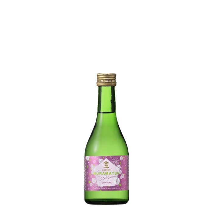 Amazon.co.jp: MURAMATSU-SAKURA むらまつさくら 純米酒 300ml 金鵄盃