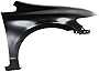 Evan-Fischer Front Fender Compatible with 2006-2011 Honda Civic Sedan Passenger Side