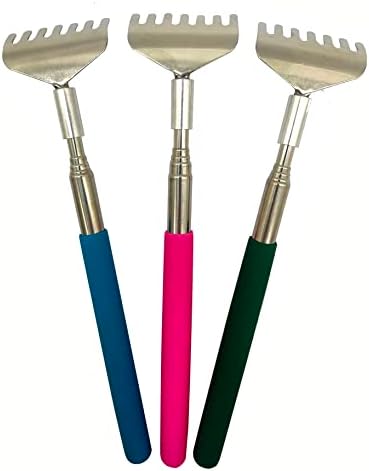 Portable Convenient Claw Telescopic Back Scratcher Back Massager Extendable Size Adjustable - View #5