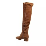  GUESS Overknee-Boot, beige(fawn), Gr. 36
