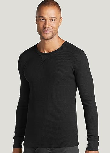 Jockey Men's Baselayer Tall Man Long Sleeve Waffle Crew3