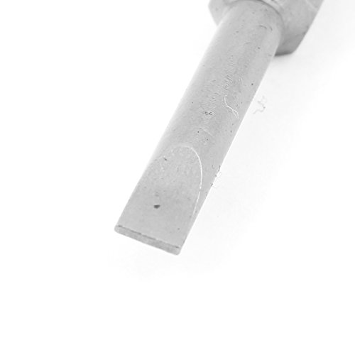 Sourcingmap 1/4 Inch Hex Shank 4mm Tip Slotted Magnetic Screwdriver Bits 5Pcs, 4.0mm - Image 2