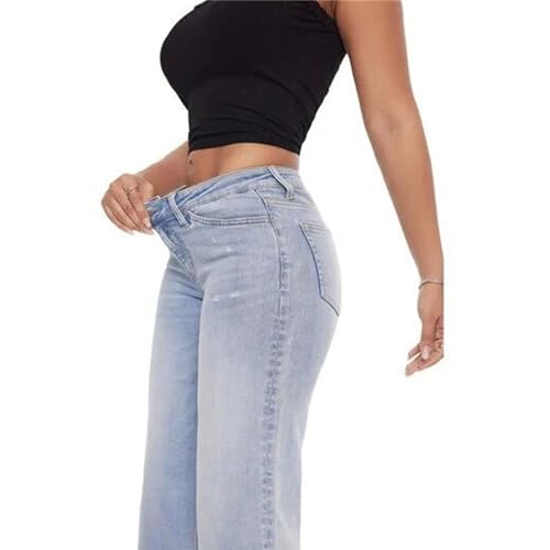 Butt Lifting Jeans for Women Wide Leg High Waisted Straight Fashion Denim 2025 Trendy Spring Summer Pants2