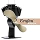 Ecofan AirMax, klassischer Stil, wärmebetriebener Holzofenventilator, 297 m³/h, 812AMBBX, 228 mm Flügel, Goldfarben, Gold