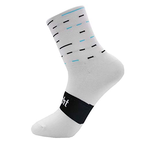 KKmoon Meias para ciclismo Meias para bicicleta que absorvem a umidade, masculino, feminino, esporti
