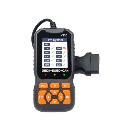 SWPHRT OBD2 Car Scanner Diagnostic Tool, V520 Vehicle OBDII/EOBD Code Reader, Enhanced Automotive Fault Code Reader Scanner Accessories, Universal for Most Vehicles After 1996