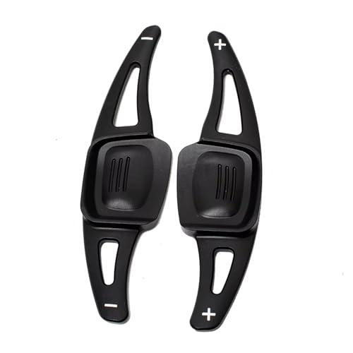 �Ԃ̃V�t�g�u���[�h Compatible With For Passat For Atlas For Teramont 2018 2019 2020 �A���~�������V�t�g�J�o�[ �J�[�X�e�A�����O�z�C�[���V�t�g�p�h���G�N�X�e���V�����ɑΉ�(Black)
