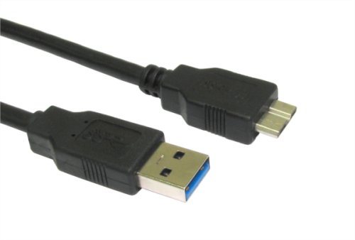 Guy-Tech Cavo USB compatibile con WD My Passport Essential 500 GB WDBAAA5000ABK-00 HDD PC dati dati