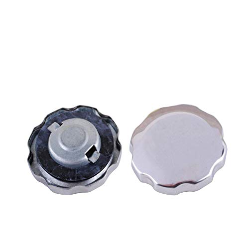 COMOK Chrome Plated Car Auto Fuel Tank Cover Fuel Gas Tank Cap for GX GX160 GX200 GX240 GX270 GX340 GX390