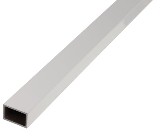 GAH-Alberts 471705 - Tubo rectangular (aluminio anodizado, 1000 x 50 x 20...