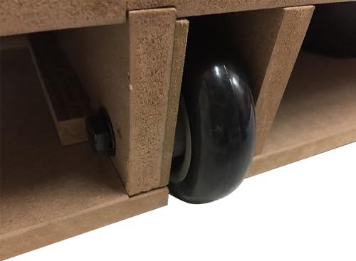 TopTable Airhockey Foldy-Karbon Schwarz 6,5ft - Airhockey Klappbar – Bild 6