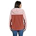 Carhartt Women's Rain Defender Loose Fit Lightweight Packable Anorak, Soft Rose/Saddle Red, Small