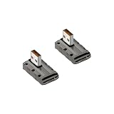 日本の中小企業 MSL FORCE USB-A to Type-C 変換アダプター 10Gbps高速転送 120W超急速充電対応 高耐久アルミ合金製 USB3.1 Gen2 データ転送 アダプタ プラグ＆プレイ GS (Gタイプ, ２個セット)