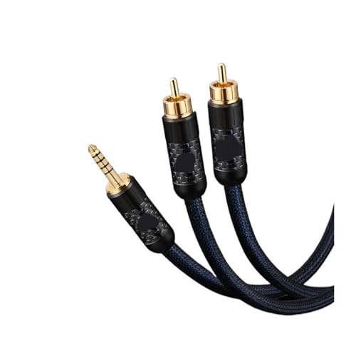 Câble 4.4mm vers 2RCA pour sublimer l'acoustique de votre lecteur CD de salon - 4