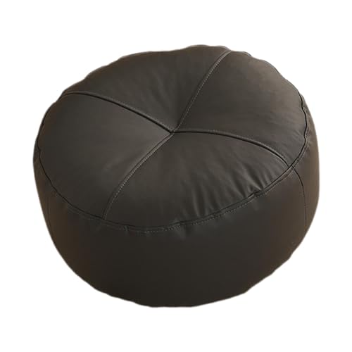 Generic Floor Seating Cushion Outdoor Patio Cushion,Round Futon Tatami Cushions for Indoor Outdoor,Office Chair Home Bedroom Reading, Black, 40cmx40cmx15cm