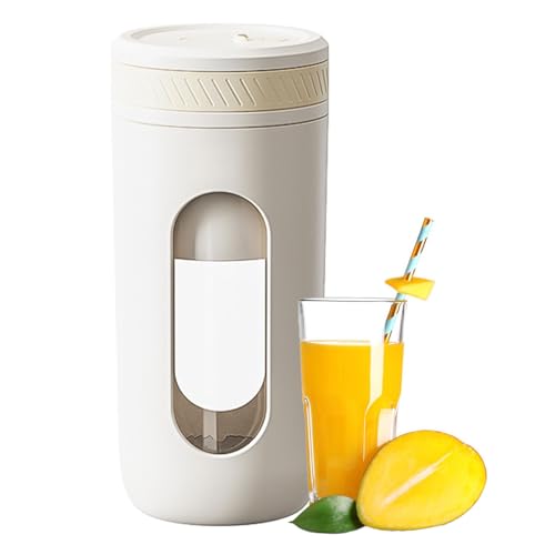 【携帯用&300ml一人用】 IPO ミキサー ジューサー 小型 一台多役 野菜 果物 ジュース スムージー 離乳食 栄養補充 USB充電 2枚刃 18000回転 持ち運びやすい 軽量 旅行 出張 キッチン オフィス アウトドア