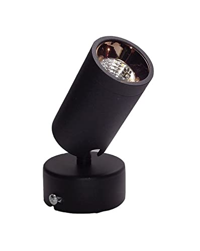 Mufasa 6 Watts Black Body Rose Gold Finish LED Spotlight Focus Light Bedroom Reading Display Vanity Wall Light (Warm White) (B09N7JJPXZ) Amazon Price History, Amazon Price Tracker