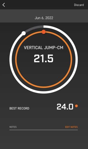 Jawku JUMP application et clip pour mesurer le saut vertical en salle