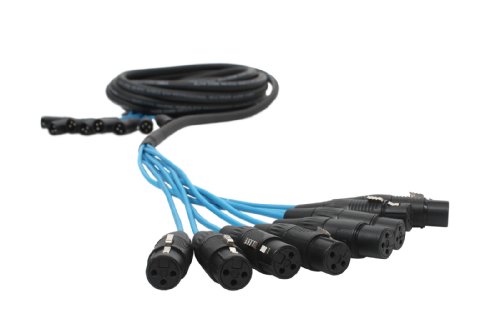 Serpent d'extension XLR 8 canaux pour scènes et studios de répétition - 2