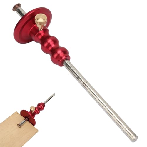 Wheel Marking Gauges, Woodworking Scriber Mortise Gauges Carpentry Line Drawing Scribing Tools Fine DIY Portable Marking Gauges Ruler for Soft Wood/Hard Wood