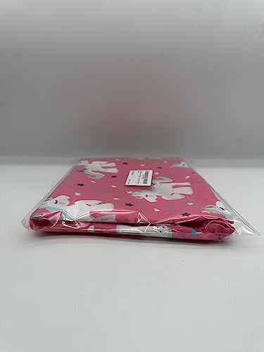 TOPWAYS Cartoon Canvas Kids Aprons, Adjustable Neck Children's Apron for Cooking Baking Painting Wear (pink unicorn apron) - Image 9