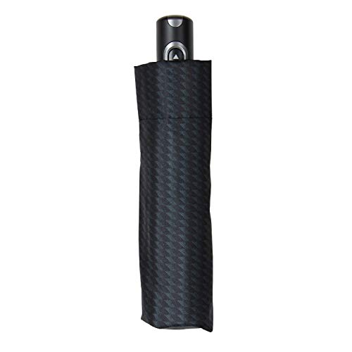 オーストリアdoppler(ドップラー社)耐風 ワンタッチ開閉 折りたたみ傘100cmCARBONSTEEL [網代]