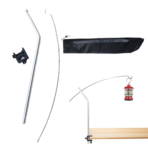 Cintre de lampe à table extérieure pour éclairer vos repas de camping - 2