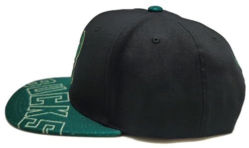 Casquette Milwaukee Bucks Mitchell & Ness réglable pour protéger du soleil - 5