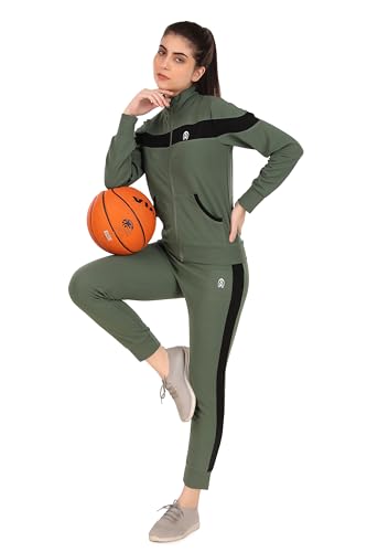 Image of Zicada Women's Atheletic Gym Running Sports Track Suit | Regular Casual Fit | Running Suit for Girls & Women