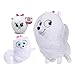 Secret Life Of Pets 2 - Ultimate Gidget Set con Slo Foam Gidget, Chat & Hang Gidget e Super Soft Peluche Gidget