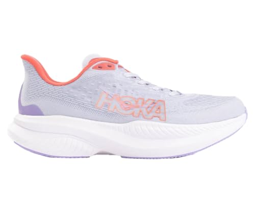 HOKA Mach 6 Womens Shoes Size 8, Color: Pale Dusk/Gull