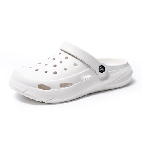 Image of Kids Boys Girls Classic Camo Garden Clogs & Mules | Lightweight Summer Shoes - Quick-Dry Non-Slip Beach Clogs