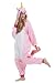 DELEY Unisex Adultos Enterizo de Pijamas Unicornio Ropa de Dormir con Capucha...