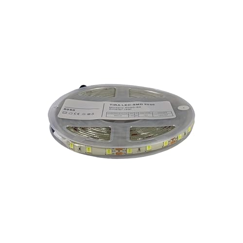 TEMPO DI SALDI Striscia LED Adesiva a Luce Fredda da 5 Metri, Ideale per Decorazioni