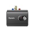 Ranein 2.5 Gallon Electric Mini Tank Water Heater, 120V 1440W Point of Use Small Instant Updated Model Hot Water Heater, Under Sink, Wall or Floor Mounted, for Under Sink, RV, and Compact Spaces