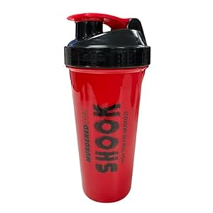 Murdered Out Smartshake Shaker 600ml Black & Red
