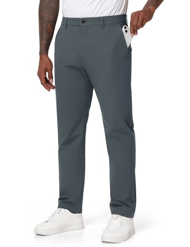THE GYM PEOPLE Men's Casual Golf Dress Pants