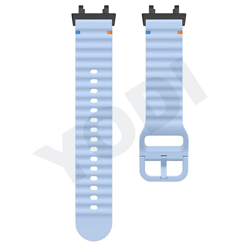 Image of YODI Strap Band Compatible with Amazfit T-Rex 2 Smartwatch Only Soft Silicone | Nylon | Chain | Leather Watch Straps with Installation Adjuster Tool For Amazfit TRex 2