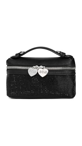 Stoney Clover Lane Womens Micro Top Handle Crossbody Bag Noir One Size