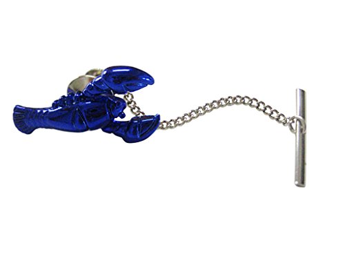 Kiola Designs Blue Toned Lobster Tie Tack