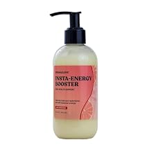 DERMAGLOVE Insta-Energy Booster - Moisturizing Body Lotion for Radiant Skin with Hyaluronic & Ferulic Acid - 8 Fl Oz Pack of 1