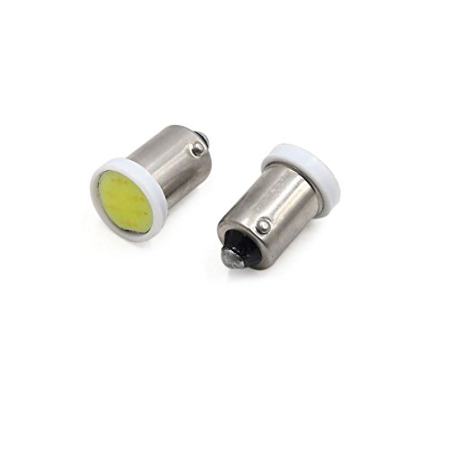 uxcell 5Pcs BA9S-COB Luz LED Blanca para Auto miniatura 2