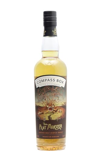 �R���p�X�{�b�N�X �s�[�g�����X�^�[ 700ml�y���̖��ɋU��Ȃ��B���̉�z �R���p�X �{�b�N�X COMPASS BOX THE PEAT MONSTER BLENDED MALT SCOTCH WHISKY ���K�i �{�g���[�Y�E�C�X�L�[