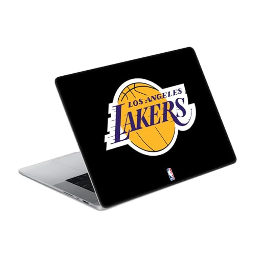 Sticker MacBook Pro 14 Noir Lakers pour le Bureau et les Cafés