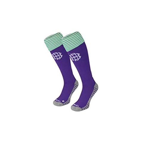 Medias Kappa Kombat Spark Unisex Adulto Morado/Verde/Blanco Cover