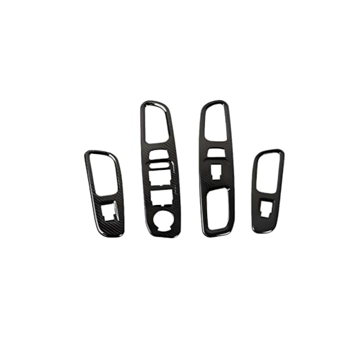 Décoration poignée de porte Jeep Renegade : finition charcoal haut de gamme pour bouton de fenêtre