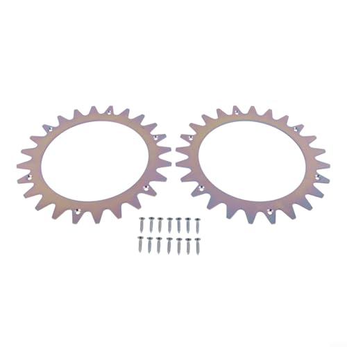 NiuLumea Pointes antidérapantes pour tondeuse à gazon Parkside Pmra 20 -Li B2/pour tondeuse robot Pmorda 20 -Li B2, goujons antidérapants 212 mm