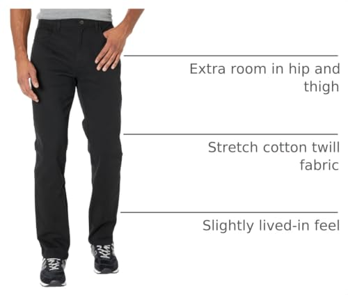 Image of Amazon Essentials Men's Athletic Fit Chinos, Work Pants, 5-Pocket, Cotton Stretch